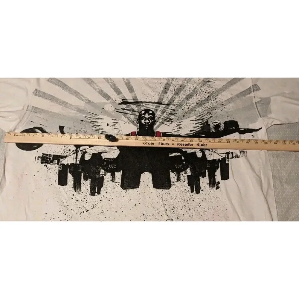 *Vintage Air Jordan Shirt Mens Michael Jump Man Short Sleeve White 3XL Crew Neck